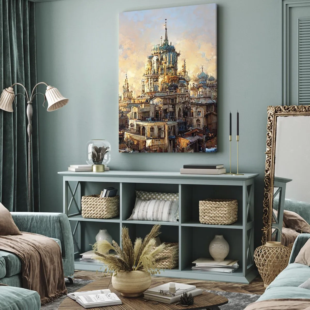Tablou pe pânză - Orașul tuturor orașelor - 50x70 cm
