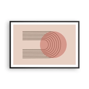 Poster în ramă neagră - Atracție irezistibilă - 91x61 cm