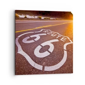 Tablou pe pânză - Celebrul Route 66 - 70x70 cm