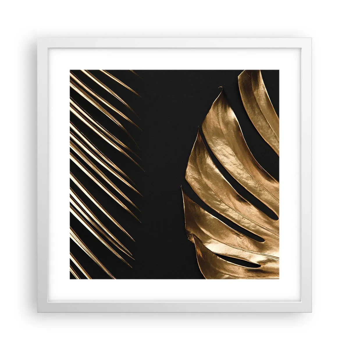 Poster în ramă albă - Diferite și la fel de scumpe - 40x40 cm