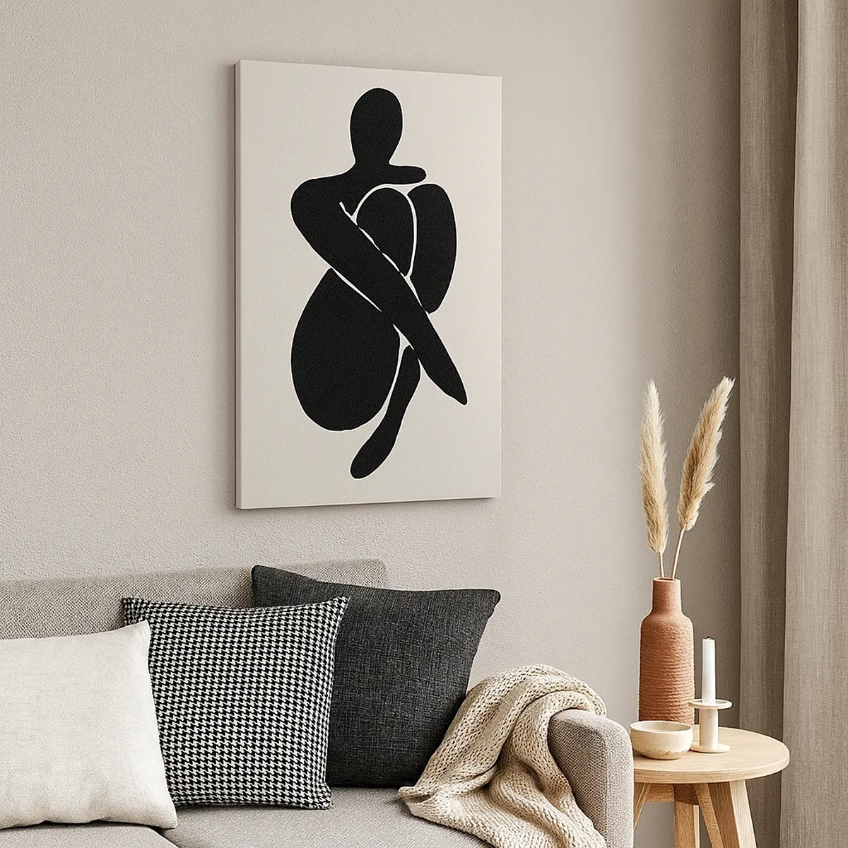 Tablou pe pânză - În propriile îmbrățișări - 50x70 cm