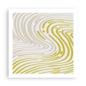 Poster - Compoziție cu cambrare ușoară - 60x60 cm