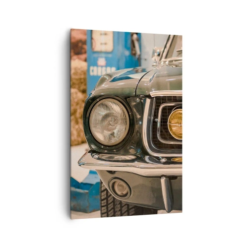 Tablou pe pânză - Întâlnire cu o legendă - 80x120 cm