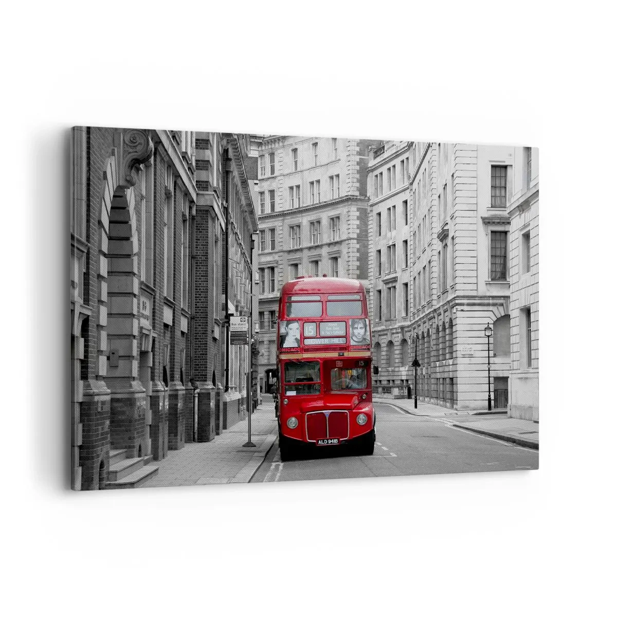 Tablou pe pânză - Viața de zi cu zi nu trebuie să fie gri - 100x70 cm