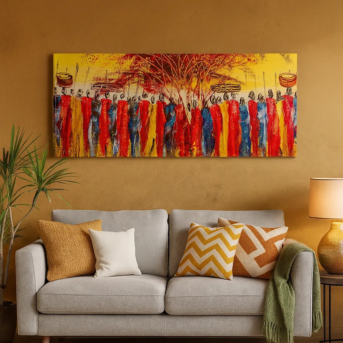 Tablou pe pânză - Acolo, acolo, acolo, acolo se duc - 30x30 cm