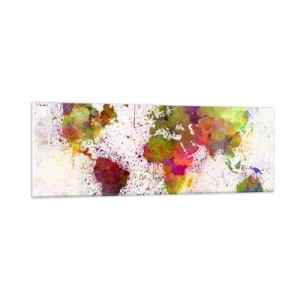 Tablou pe sticlă - Cumva a ieșit așa - 90x30 cm