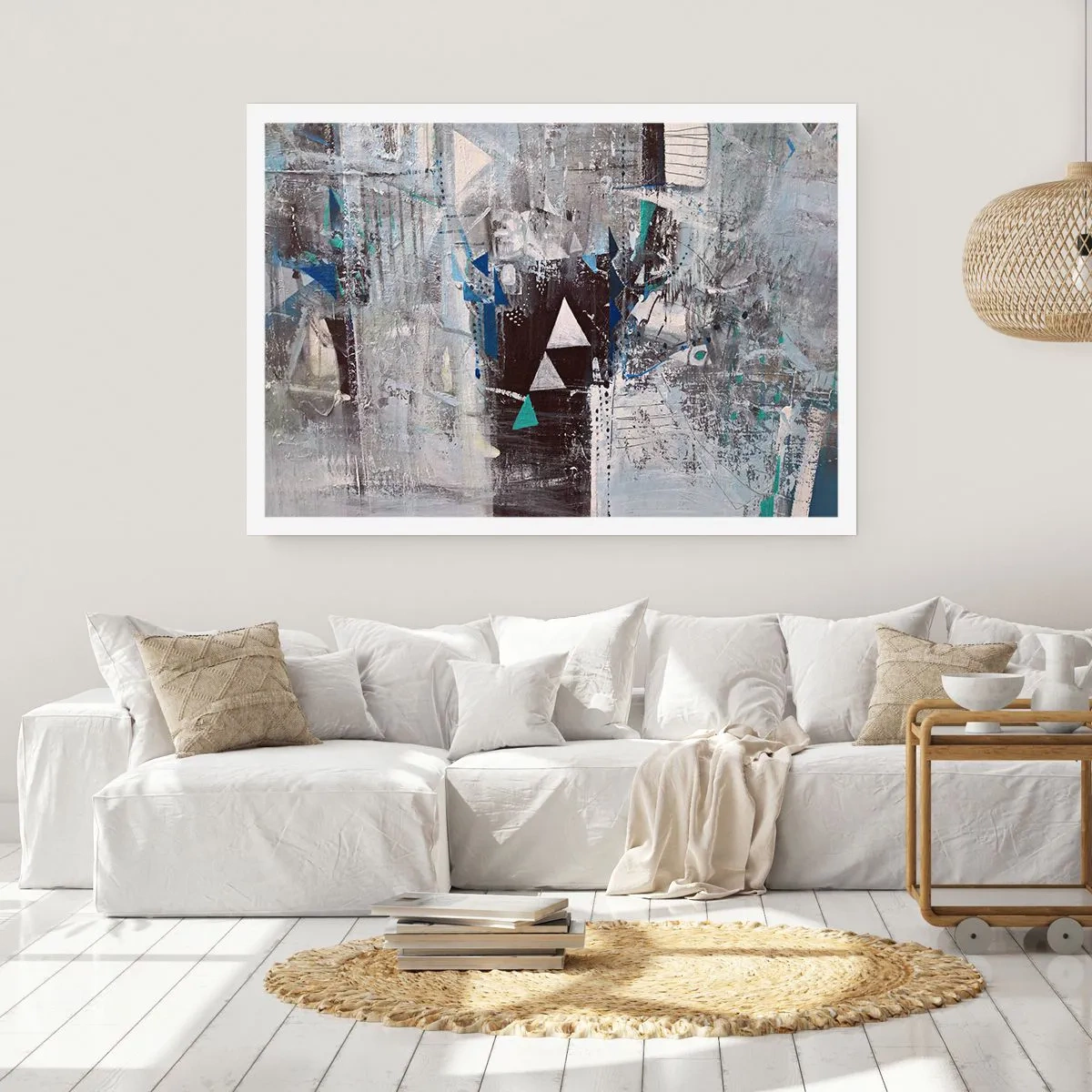 Poster - Ordinea superioară a triunghiurilor - 100x70 cm