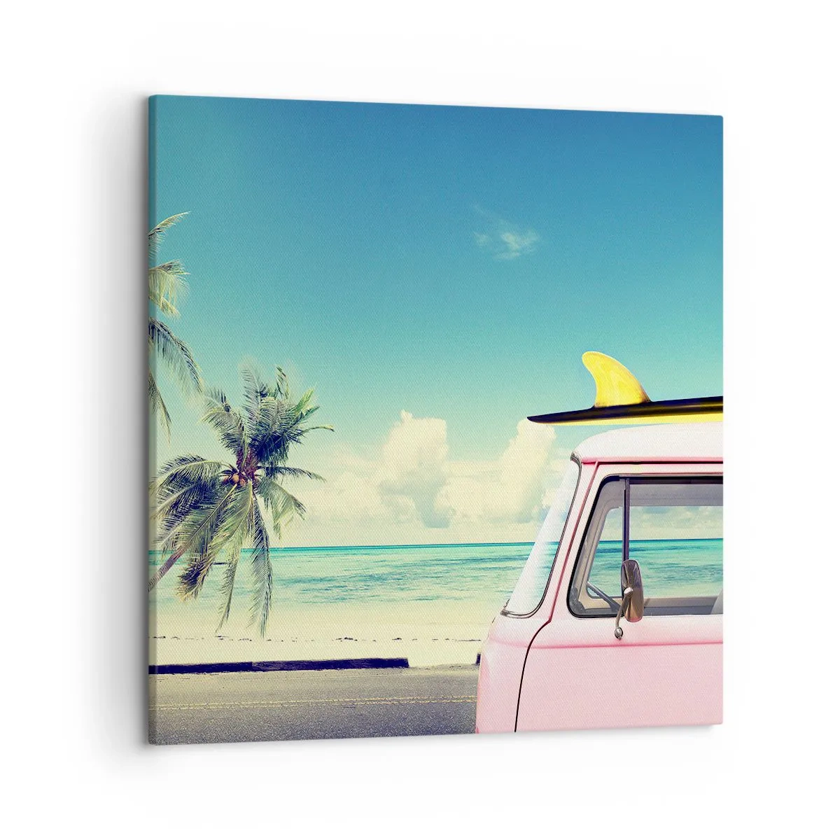 Tablou pe pânză - Să înceapă vacanța - 50x50 cm