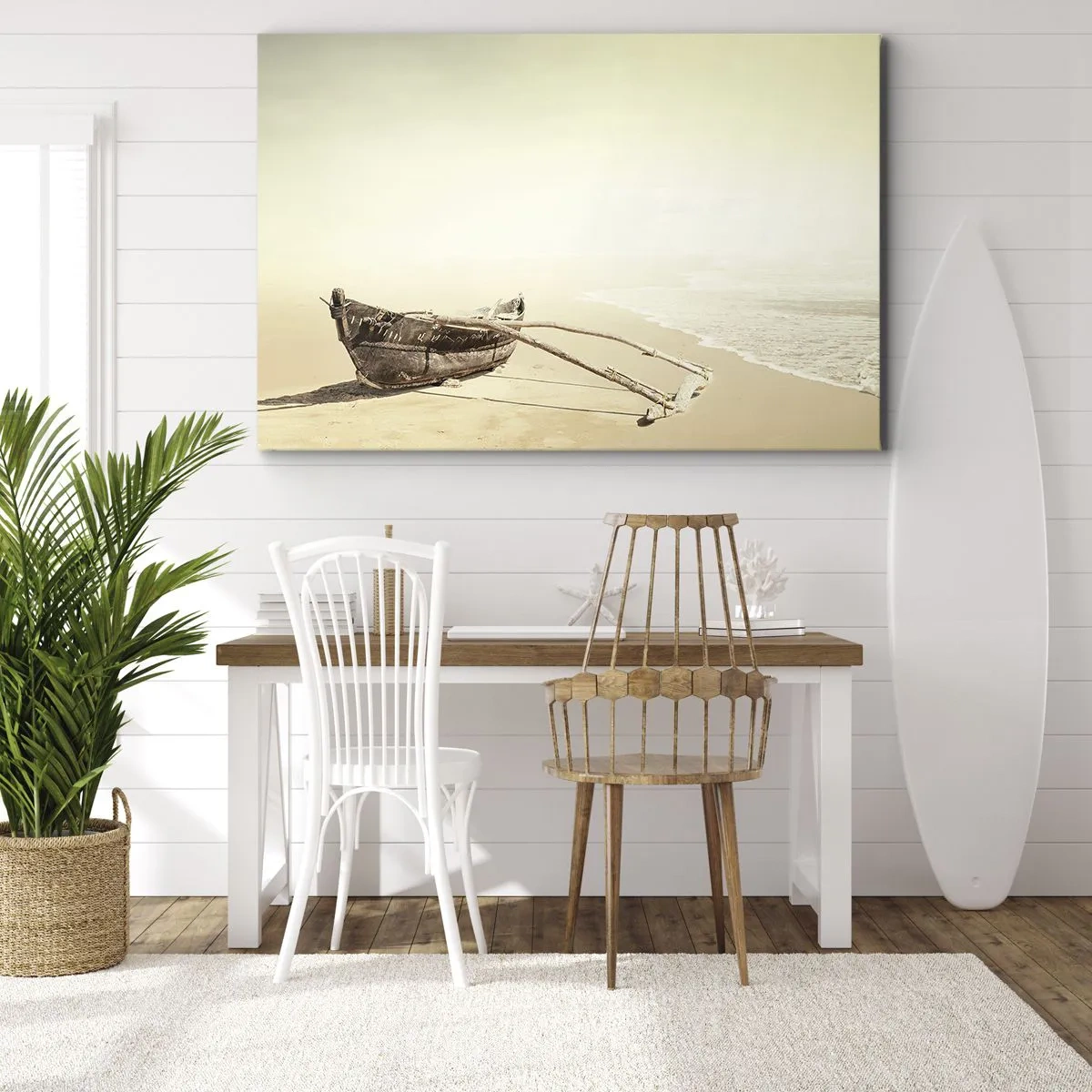 Tablou pe pânză - O amintire din Mările Sudului - 70x50 cm