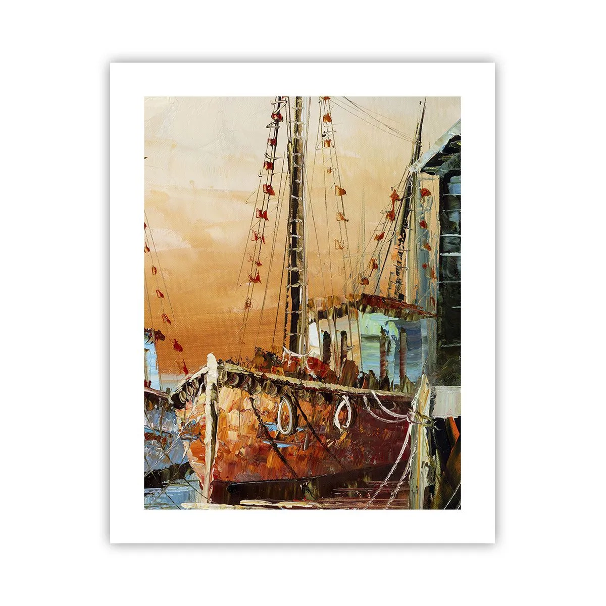Poster - Întoarcere pașnică - 40x50 cm