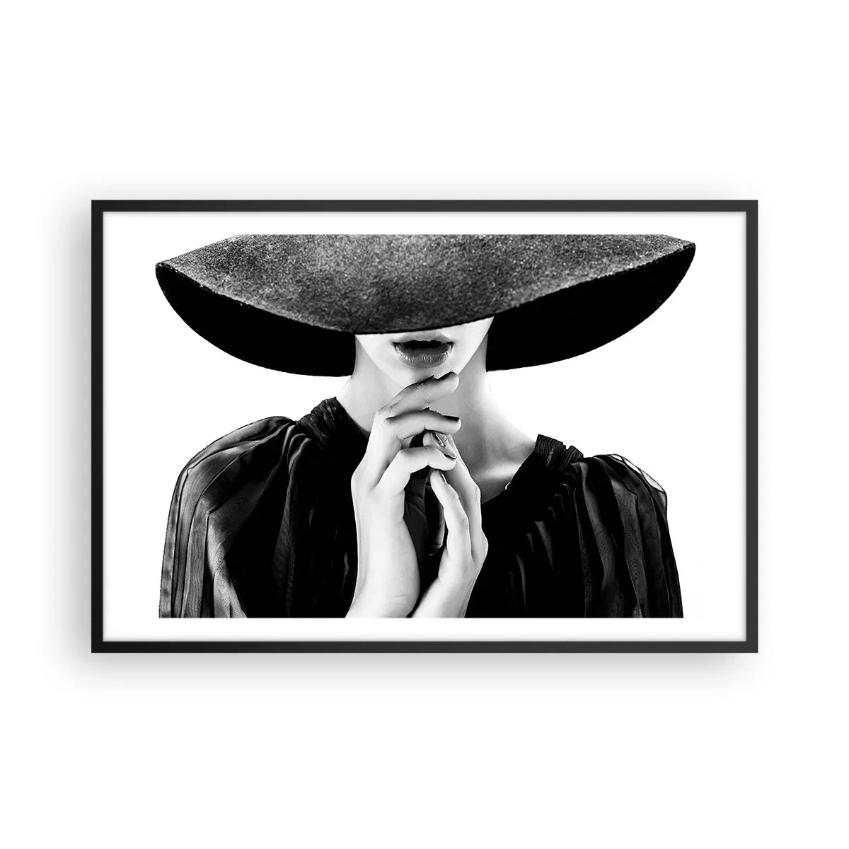 Poster în ramă neagră - Frumusețea ascunsă - 91x61 cm