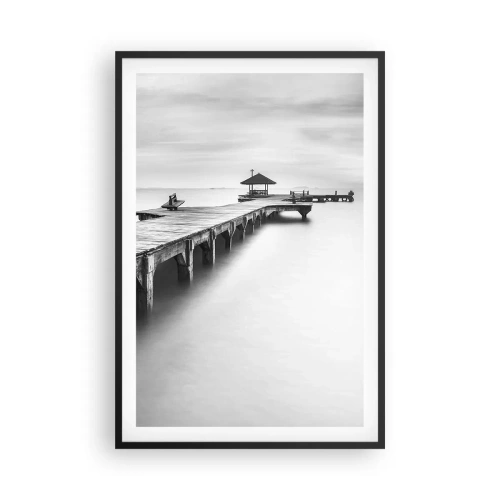 Poster în ramă neagră - În depărtare - 61x91 cm