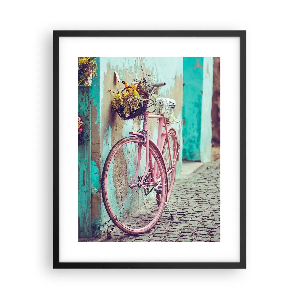 Poster în ramă neagră - Mă întorc imediat - 40x50 cm