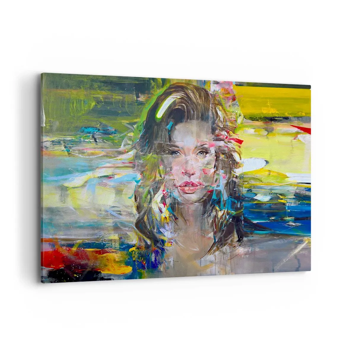 Tablou pe pânză - În spatele cortinei de aer - 120x80 cm