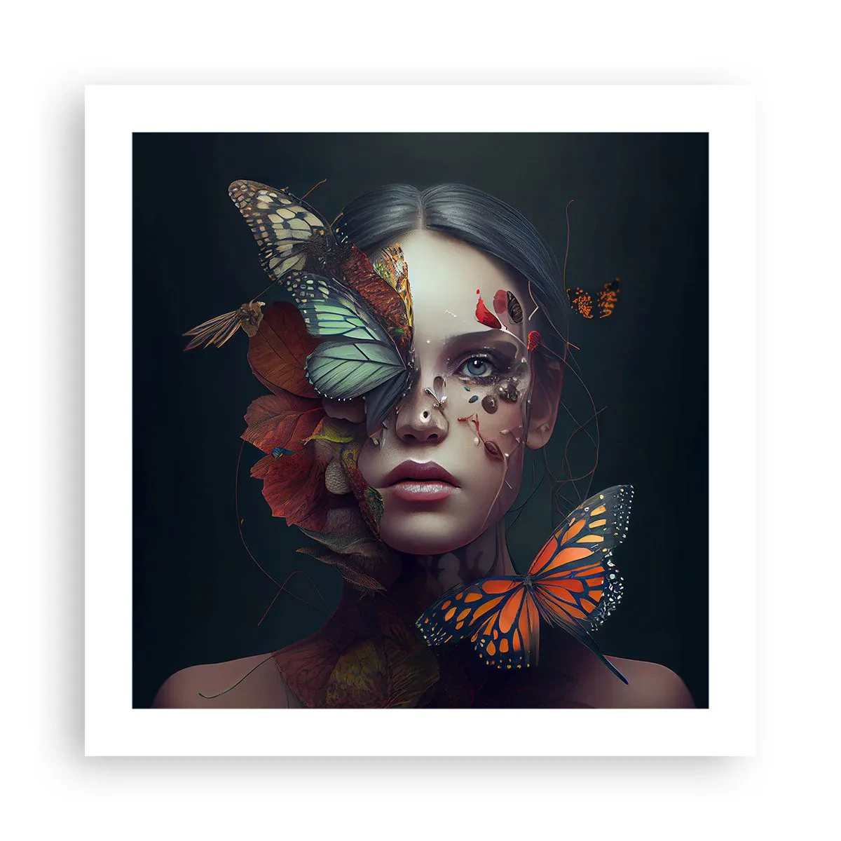Poster - Transformare minunată - 50x50 cm