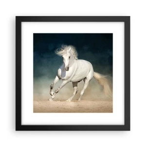 Poster în ramă neagră - Libertate în stare pură - 30x30 cm
