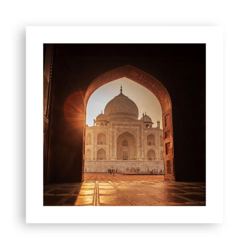 Poster - Un monument al iubirii nepământene - 40x40 cm