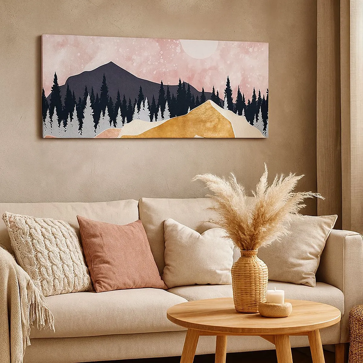 Tablou pe pânză - Garda de noapte - 100x40 cm