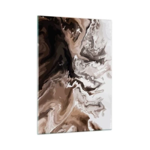 Tablou pe sticlă - Cadrilul culorilor - 50x70 cm