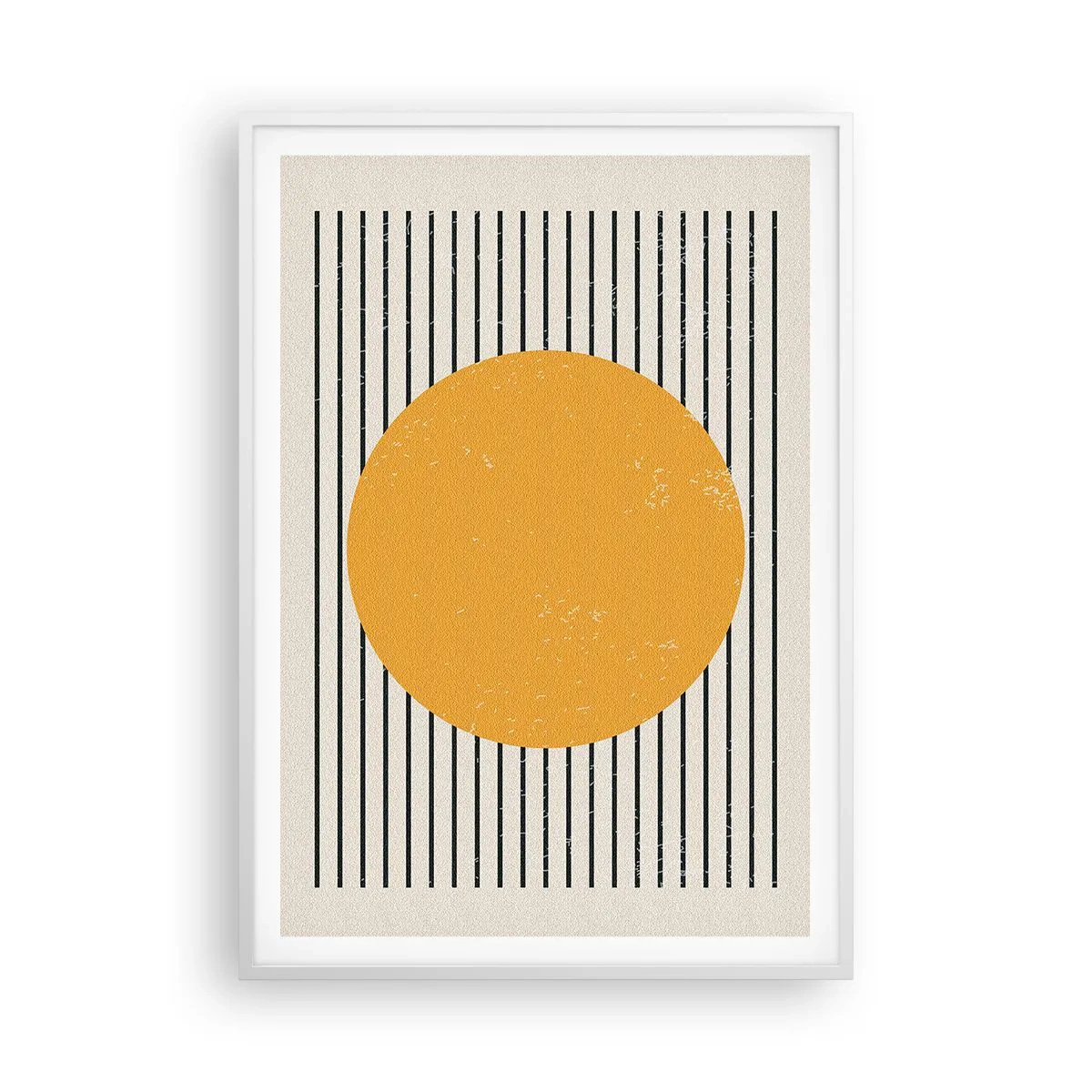 Poster în ramă albă - Puterea simplității - 70x100 cm