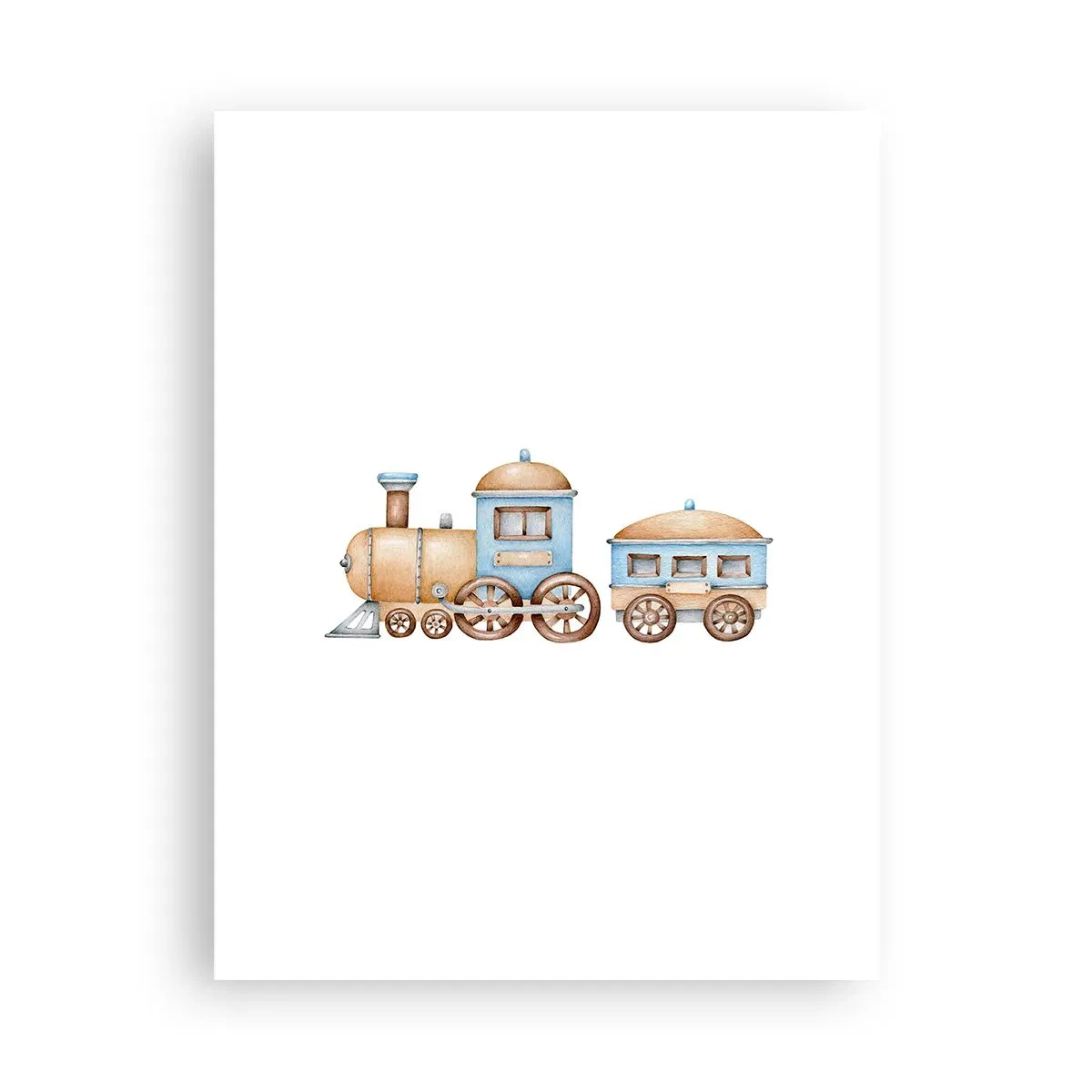 Poster - Trenulețul din copilărie - 30x40 cm