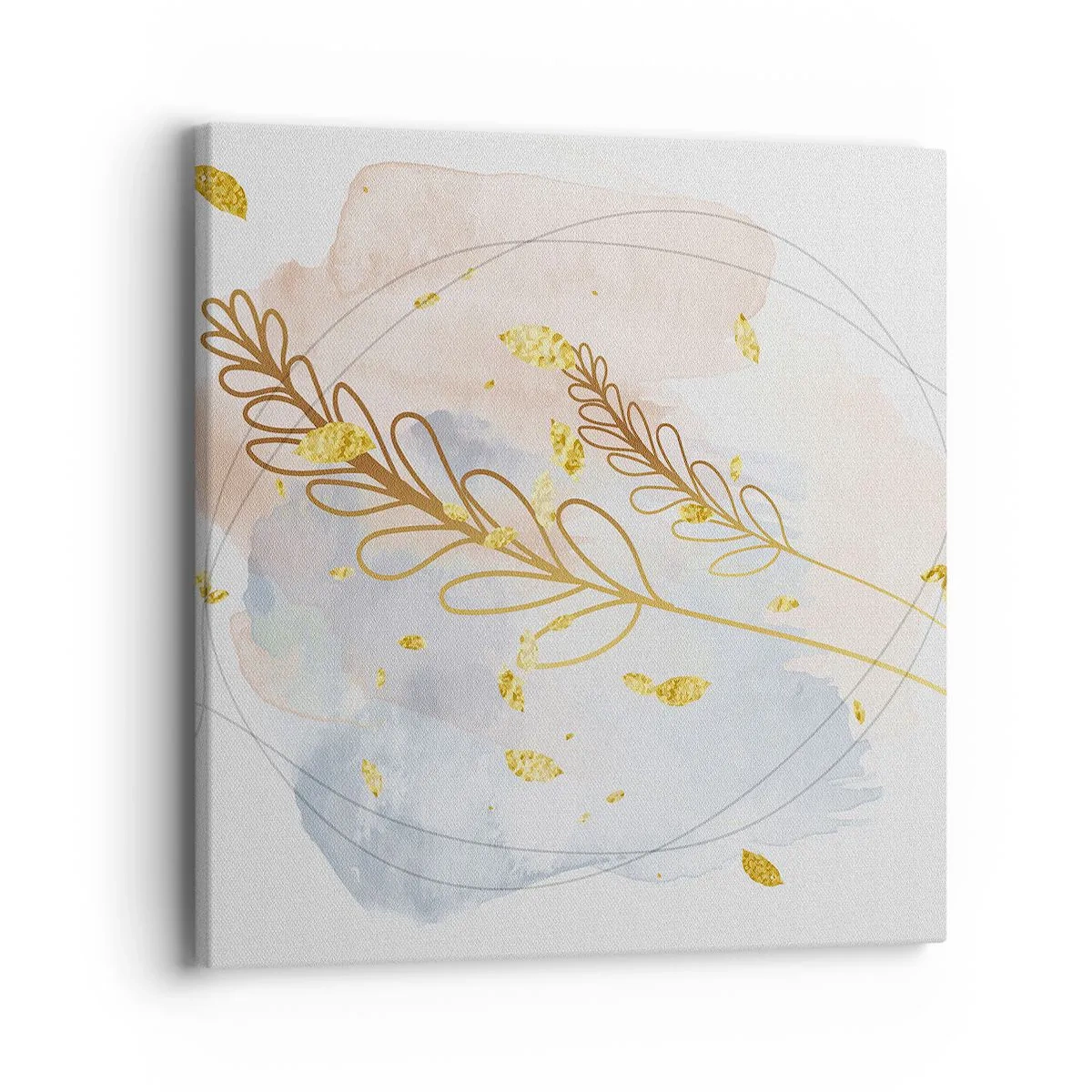 Tablou pe pânză - Suflul de aur - 40x40 cm