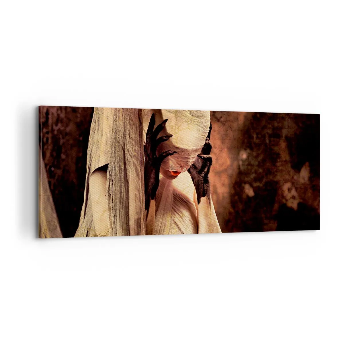 Tablou pe pânză - Între bine și rău - 120x50 cm