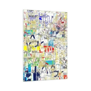 Tablou pe sticlă - Pur și simplu plăcut pentru ochi - 80x120 cm