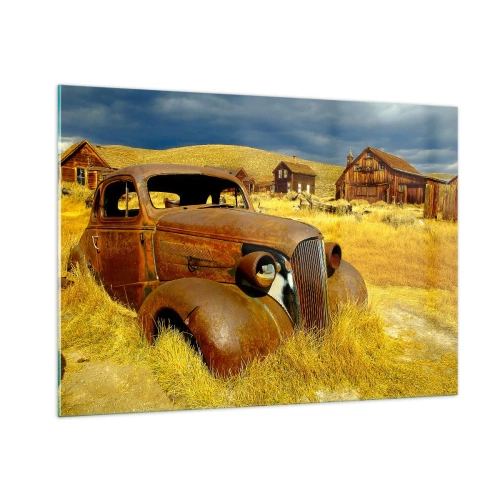 Tablou pe sticlă - O odihnă binemeritată - 100x70 cm