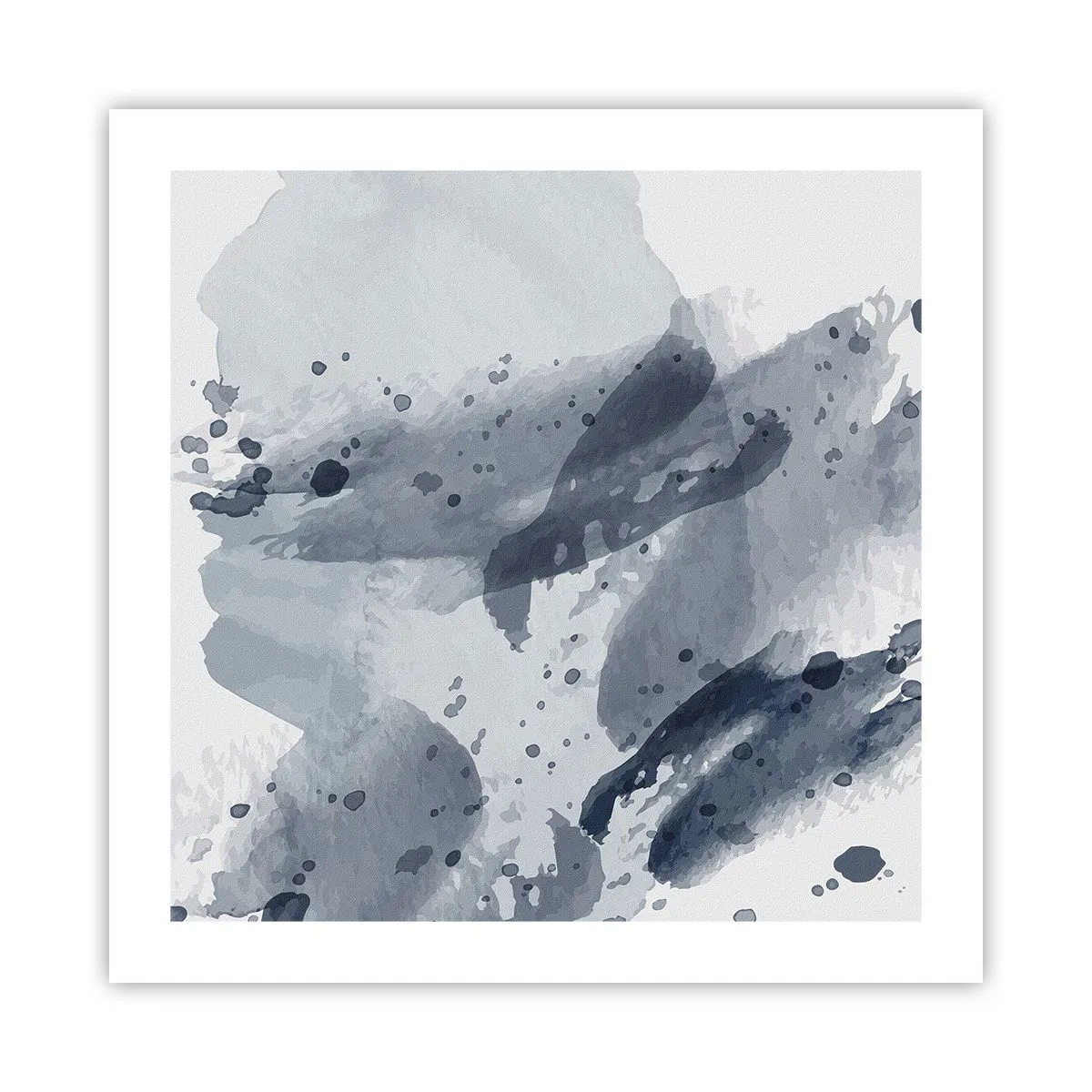 Poster - Un studiu al naturii de apă - 50x50 cm