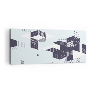 Tablou pe pânză - În sufletul matematicii - 100x40 cm