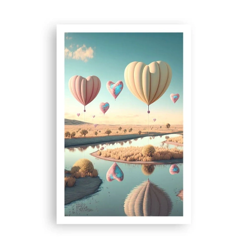 Poster - Iubirea ne înalță - 61x91 cm
