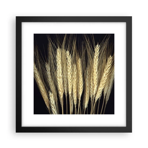 Poster în ramă neagră - Magie rustică - 30x30 cm