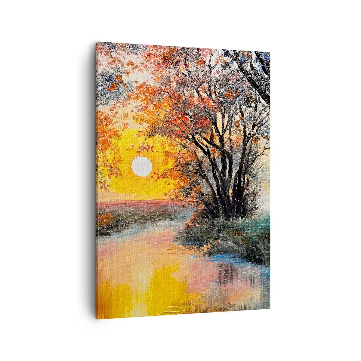Tablou pe pânză - Atmosferă de toamnă - 50x70 cm
