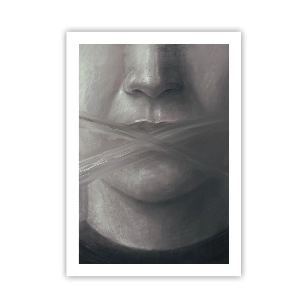 Poster - Nici un cuvânt - 50x70 cm