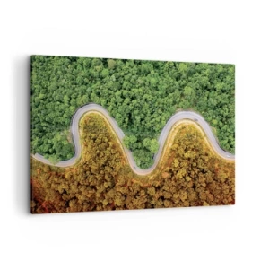 Tablou pe pânză - Frontiere și defilee - 100x70 cm