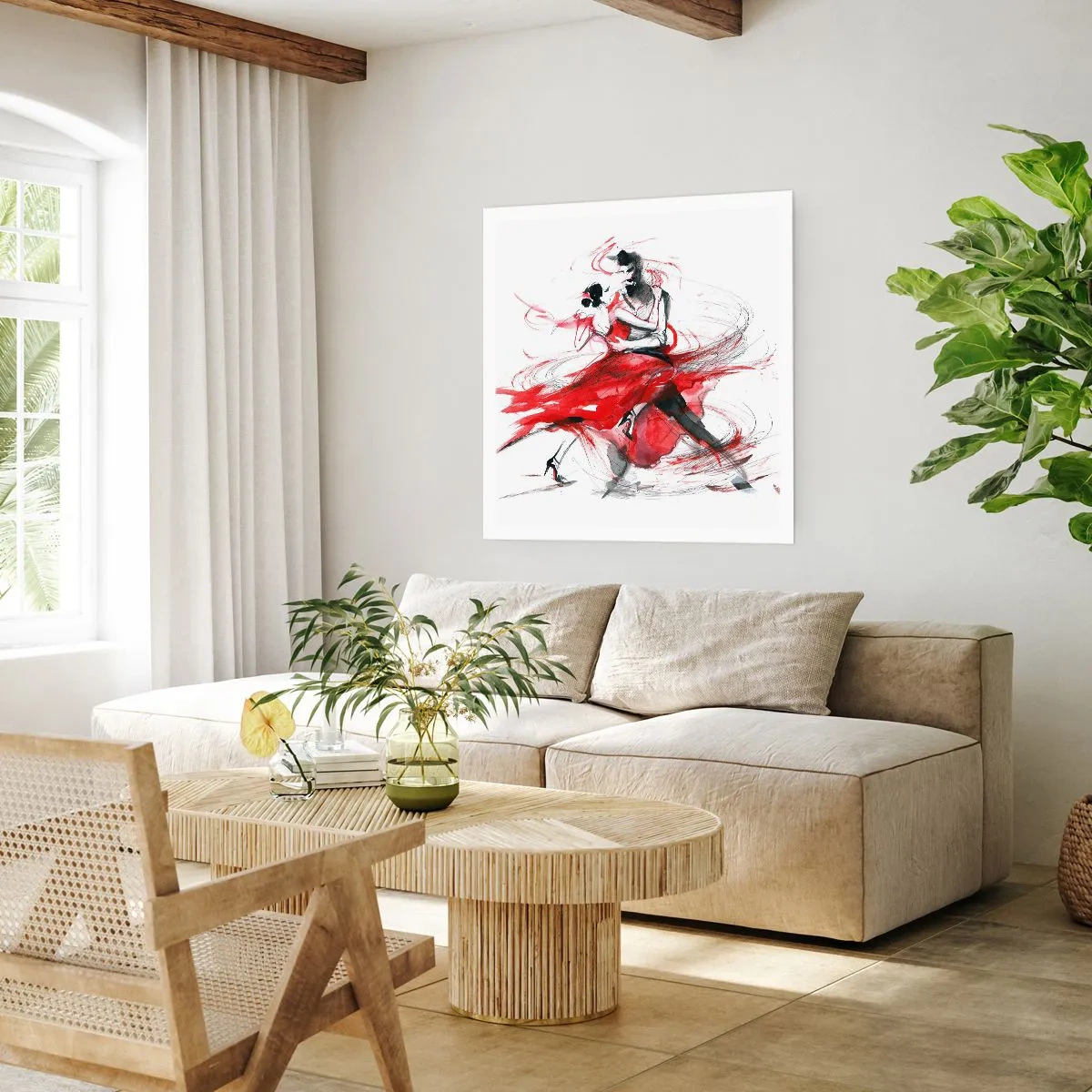 Poster - Tango - ritmul pasiunii - 40x40 cm