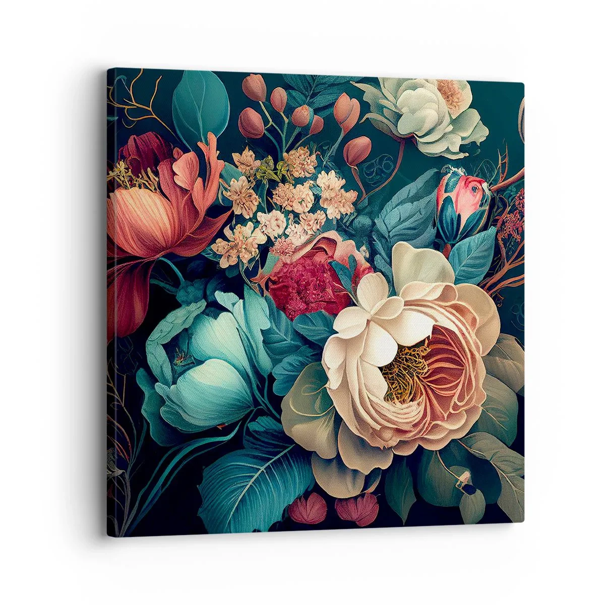 Tablou pe pânză - Farmecul secolului al XIX-lea - 30x30 cm