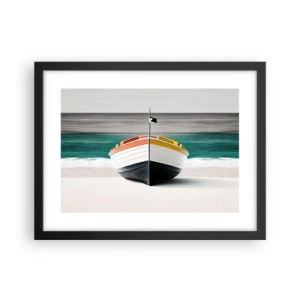 Poster în ramă neagră - În locul ei - 40x30 cm