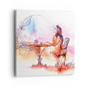 Tablou pe pânză - Șic parizian - 40x40 cm