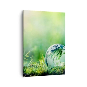 Tablou pe pânză - Planeta verde - 50x70 cm