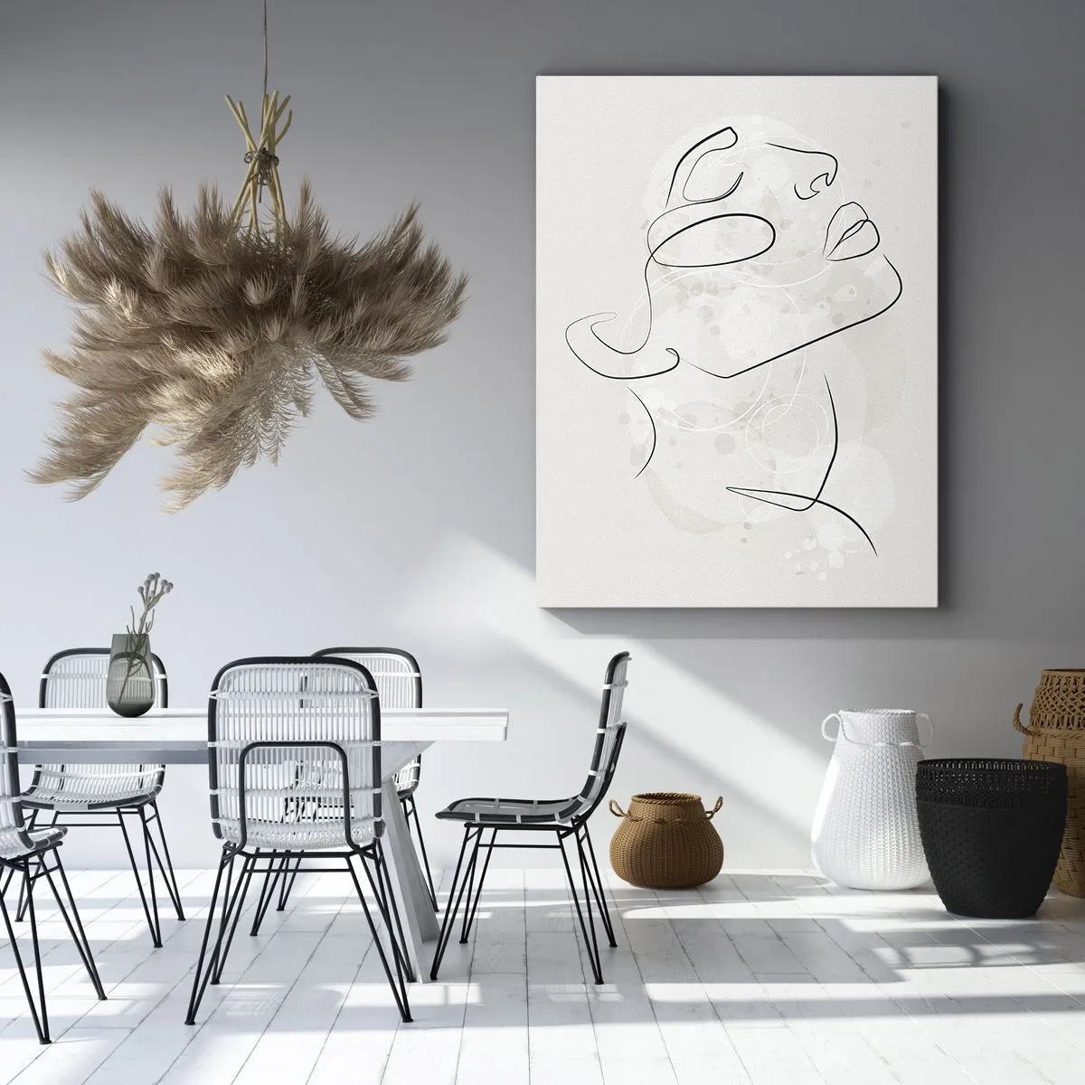 Tablou pe pânză - Schiță de vis - 65x120 cm