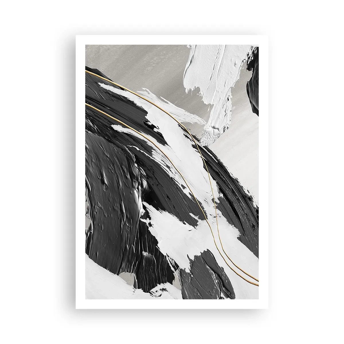 Poster - Abstracție cu fler - 70x100 cm