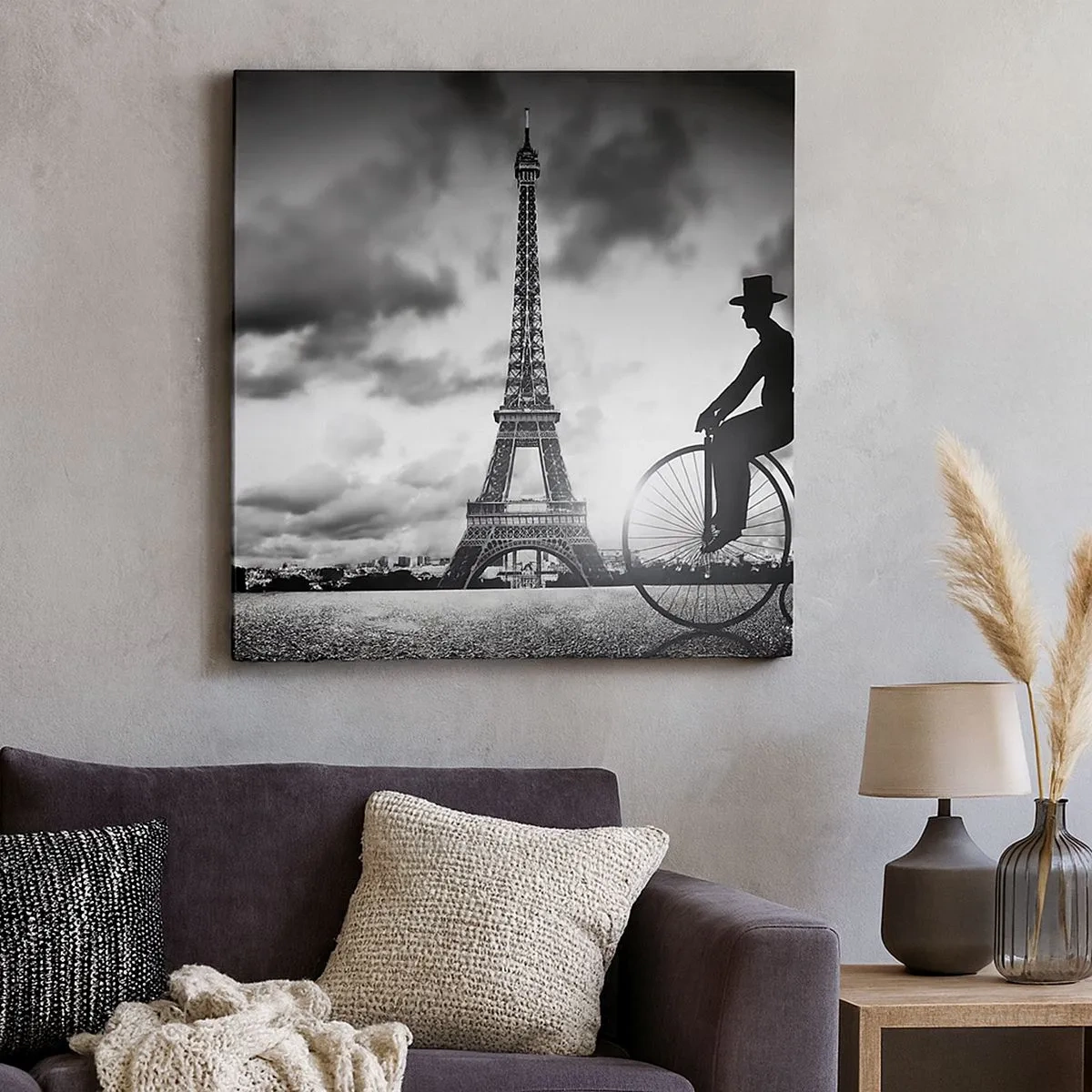 Tablou pe pânză - Dorul de Belle Epoque - 30x30 cm