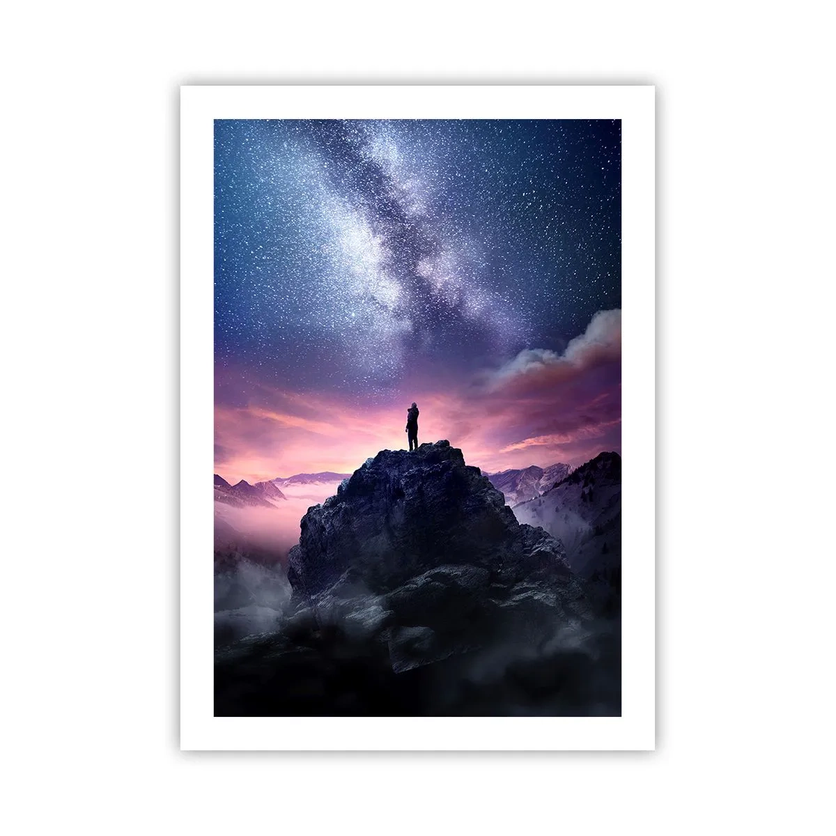 Poster - Și a simțit viața - 50x70 cm