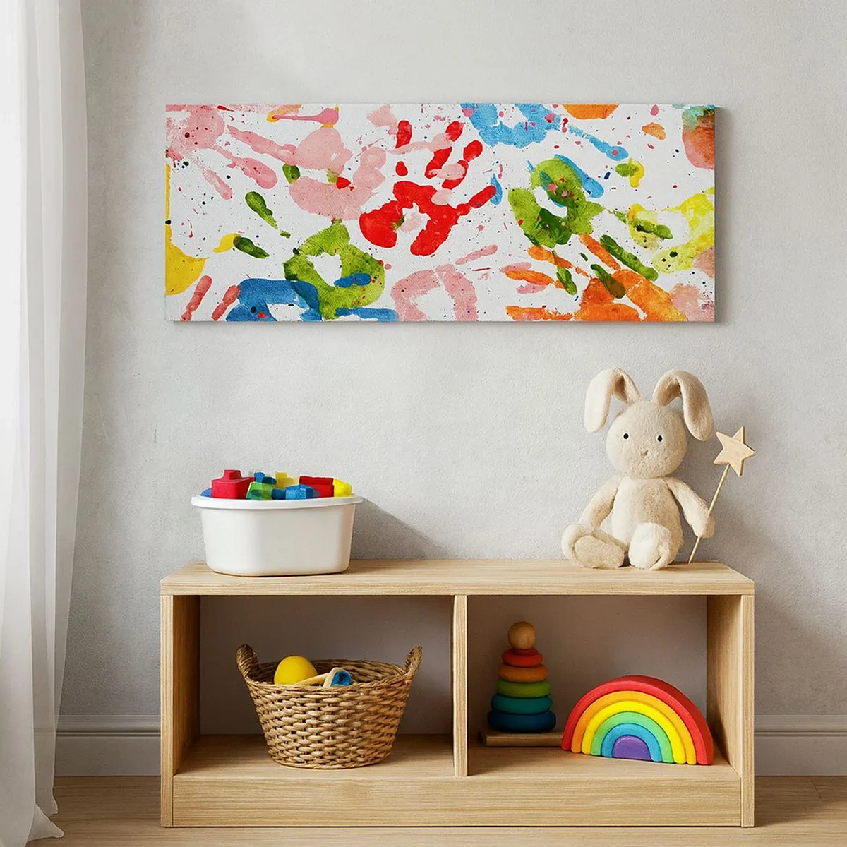 Tablou pe pânză - Du-te după urmele - 100x40 cm