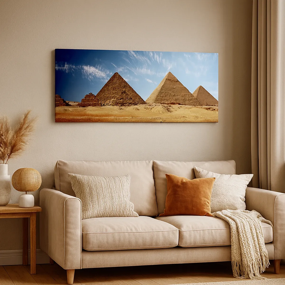 Tablou pe pânză - 40 de secole vă privesc - 30x30 cm