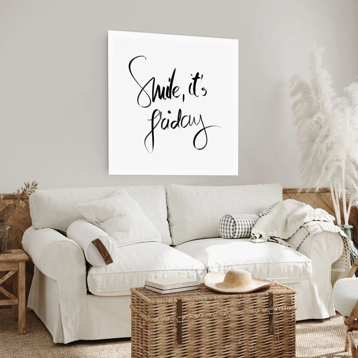 Poster - Bucurie adevărată - 60x60 cm