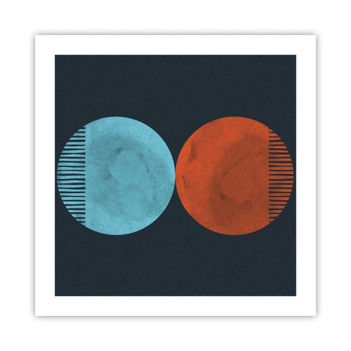 Poster - Doar geometrie? - 50x50 cm