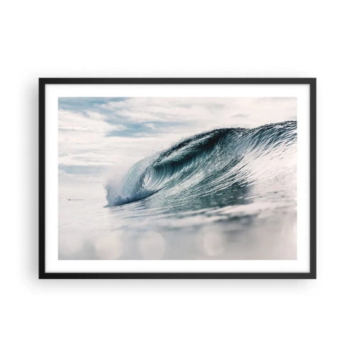 Poster în ramă neagră - Summitul apei - 70x50 cm